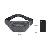 Geestock Waist Bags Women Nylon Fanny Pack Men Belt Pouch Waist Pack