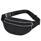 Geestock Waist Bags Women Men Fanny Pack Belt Pouch Crossbody Chest Bags