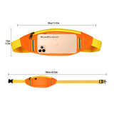 Geestock Reflective Running Fanny Pack for Women Men Phone Pouch Cycling