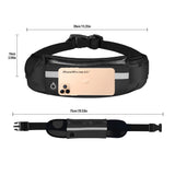 Geestock Waist Pack Running Bag Sport Gym Holographic Waist Bag Men Women Phone