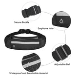 Geestock Waist Pack Running Bag Sport Gym Holographic Waist Bag Men Women Phone