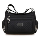 Geestock Women Nylon Waterproof Shoulder Bag Large Capacity Lady Handbag