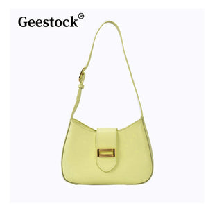 Geestock Women's Leather Crossbody Bag with Adjustable Strap