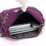 Geestock Women's Crossbody Bag Waterproof Nylon Handbag Large Capacity