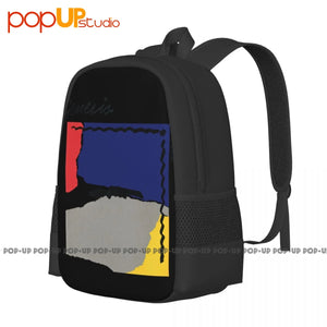 Genesis Abacab Band Backpack Large Capacity Print Shoe Bag Sports Style