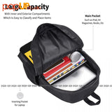 Genesis Abacab Band Backpack Large Capacity Print Shoe Bag Sports Style