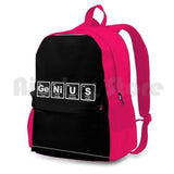 Genius Periodic Table Outdoor Hiking Backpack Riding Climbing Sports Bag