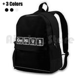 Genius Periodic Table Outdoor Hiking Backpack Riding Climbing Sports Bag