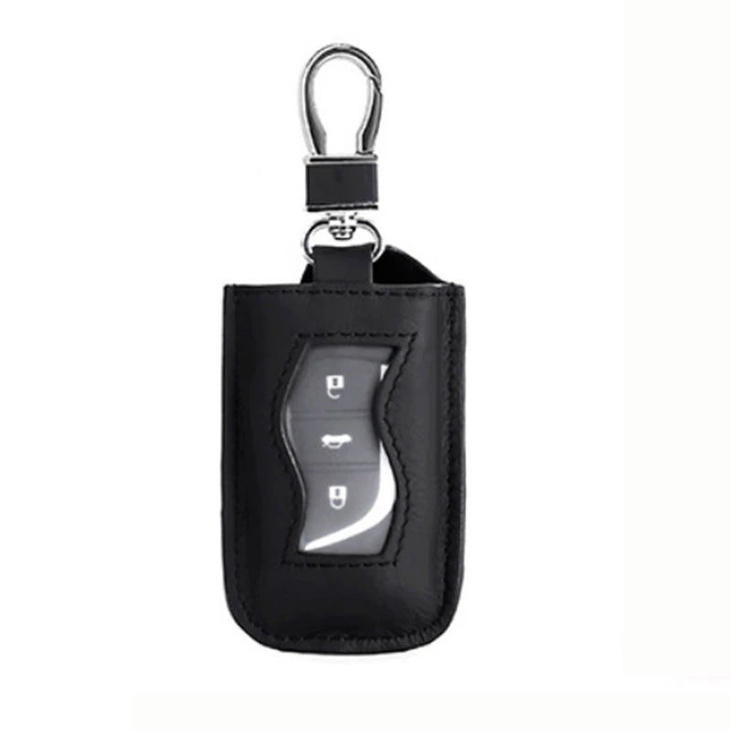 Leather Key Wallet for Women