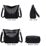 Genuine Leather Tassels Ladies Hand Crossbody Bags For Women Purses And Handbags