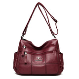 Leather Sac Handbags Women Bags Shoulder Crossbody Hand Bags for Women Purses