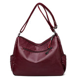 Leather Shoulder Messenger Handbags Women Bags Sac High Crossbody Bags