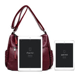 Leather Shoulder Messenger Handbags Women Bags Sac High Crossbody Bags