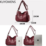 Soft Leather Women Bags Handbags Purses Shoulder Crossbody Messenger Sac