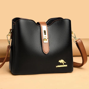 Soft Leather Women's Handbags High Small Shoulder Bags Ladies Crossbody Bags