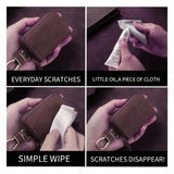 Cow Leather Key Wallet Men & Women Car Key Bag Wallet Function Key Case