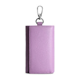 Cow Leather Key Wallet Buckle Multifunction Key Bag Holder