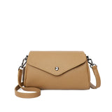 Cowhide Leather Women Small Bag Office Worker Shoulder Bag