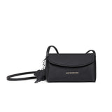 Cowhide Soft Leather Vintage Small Cosmetic Bag Girls Commute Handbags