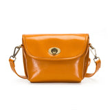 Vintage Cowhide Soft Leather Shoulder Bag Wallet Crossbodybag