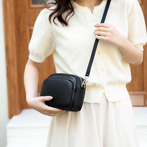 Cowhide Top Layer Leather Women Bag Shoulder Bag Ladies CrossBodyBag