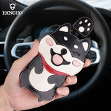 Leather Car Keys Holder Cover Organizer Pouch