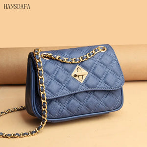 Small Leather Bag For Women - Natural Cowskin Ladies Handbag