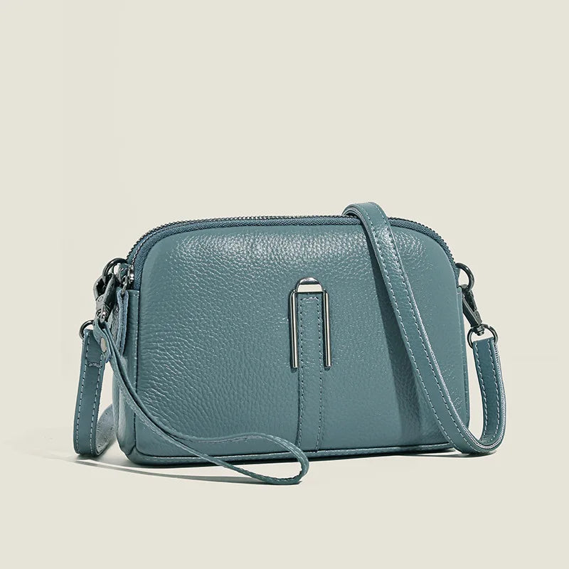 Leather Bag Women's Handbags Clutch Phone Shoulder Crossbody Messenger Pack