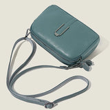 Leather Bag Women's Handbags Clutch Phone Shoulder Crossbody Messenger Pack