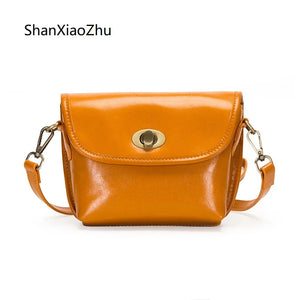 Small Leather Crossbody Tote for Women