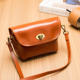 Small Leather Crossbody Tote for Women