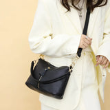 Small Leather Bags for Women Casual Crossbody Tote