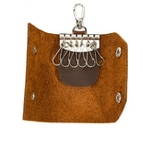 Leather Car Key Bag for Men and Women