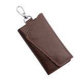 Leather Car Key Wallets Men Key Holder Housekeeper Keys Organizer Women Keychain