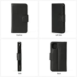 iPhone11 Leather Wallet Cover Zipper Case