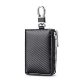 Leather Cowhide Key Bag Household Door Keychain Bag - Christmas Gift
