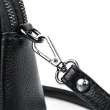 Shell Cow Leather Crossbody Bag for Women