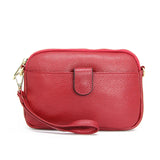 Casual Leather Cross Body Bag for Women Solid Shoulder Messenger Clutch