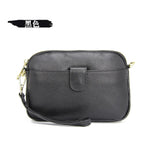 Casual Leather Cross Body Bag for Women Solid Shoulder Messenger Clutch