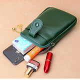 Cow Leather Crossbody Bag Women Casual Solid Shoulder Messenger Mini Clutch