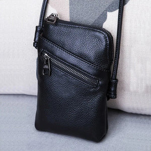 Leather Crossbody Bag Women Handbag Shoulder Party Purse Chain Pouch