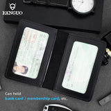 Leather Driver Holder Car Auto Documents Driving Wallet Photo Holder Cover
