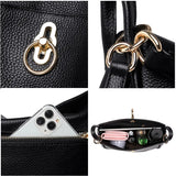 Leather Women Bag Totes High Shoulder Bags Soft Real Cowhide Ladies Handbags