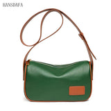 Leather Handbag Women's Bag Large Capacity Shoulder Messenger Bag