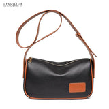Leather Handbag Women's Bag Large Capacity Shoulder Messenger Bag