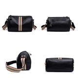 Designer Cowhide Leather Messenger Bag for Women