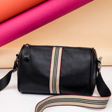 Designer Cowhide Leather Messenger Bag for Women