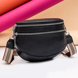 Designer Cowhide Leather Messenger Bag for Women