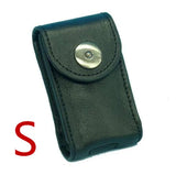 Leather Men Belt Wallet Waist Bag Key Pouch