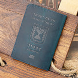 Leather Passport Cover Travel Wallet Passport Holder Unisex